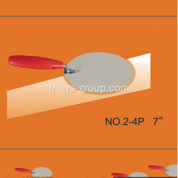 Polissage au miroir de la truelle de brique 2-4 Outils de construction